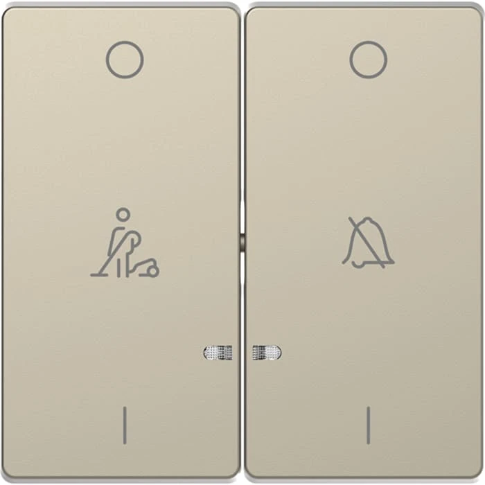 Schneider Electric MTN3429-6033 Merten System-D, DND Indoor Unit Changeover Switch, Sahara