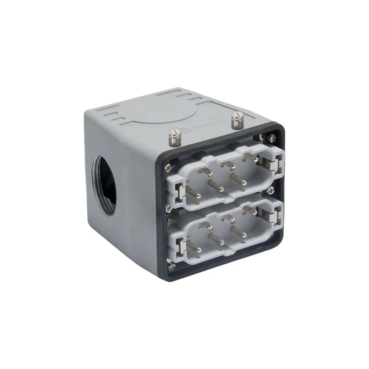 TP Elektrik 61235-120-01P29 12x35A Çok Kontaklı Fiş (Yandan Giriş), IP 65