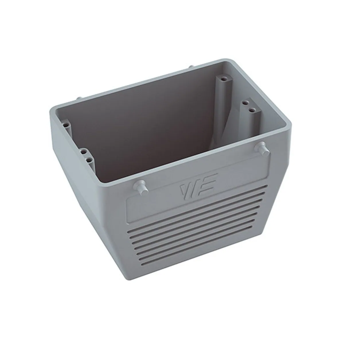 Mete Enerji 290652505 48x16A Çoklu Uzatma Gövde Montajlı Üst Girişli M40 Gri