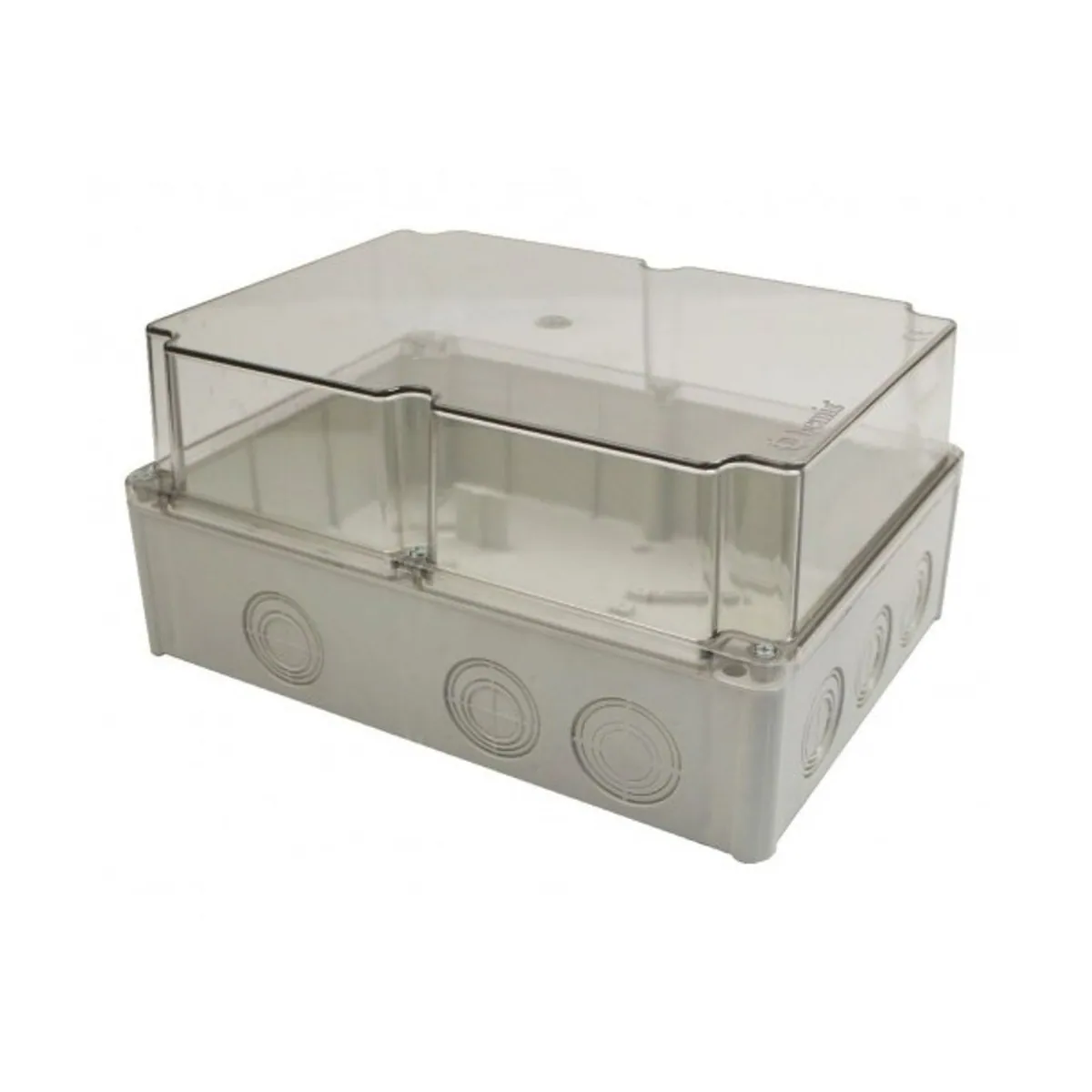 Bemis BB1-0721-0066 ABS Junction Box Transparent Screw-On Cover IP67 220x300x140 mm