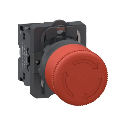 Schneider Electric XA2AS442 ES,TURN TO RELEASE,DIA30,RED,1NC — üretici katalog görseli