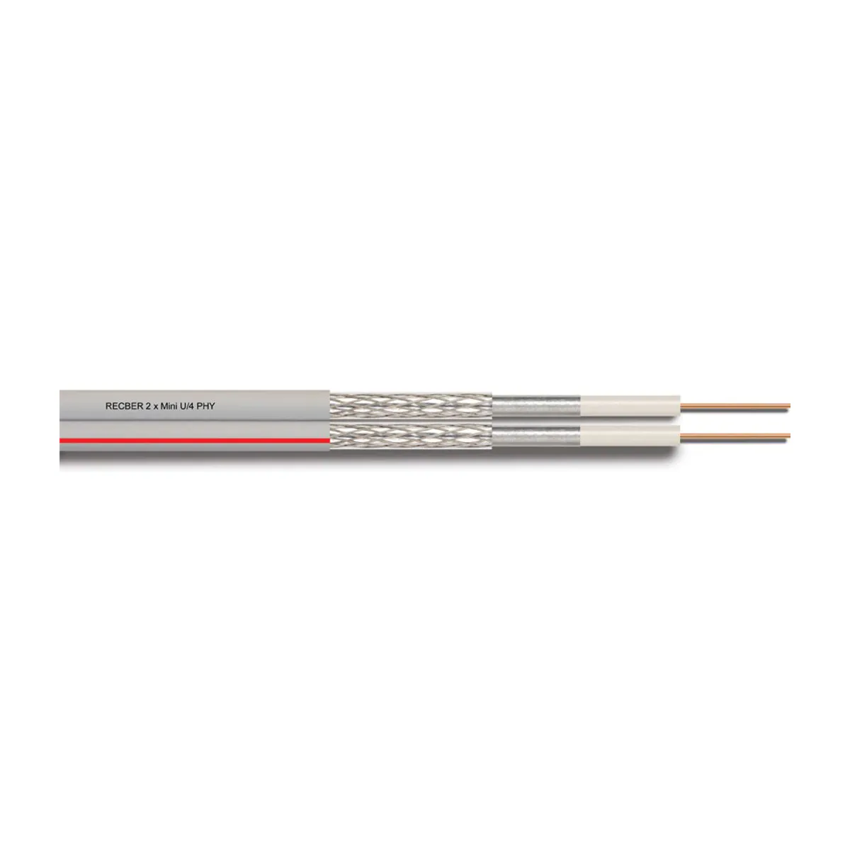 Reçber 2xMini U/4 PHY-PVC Cu/Al Cable