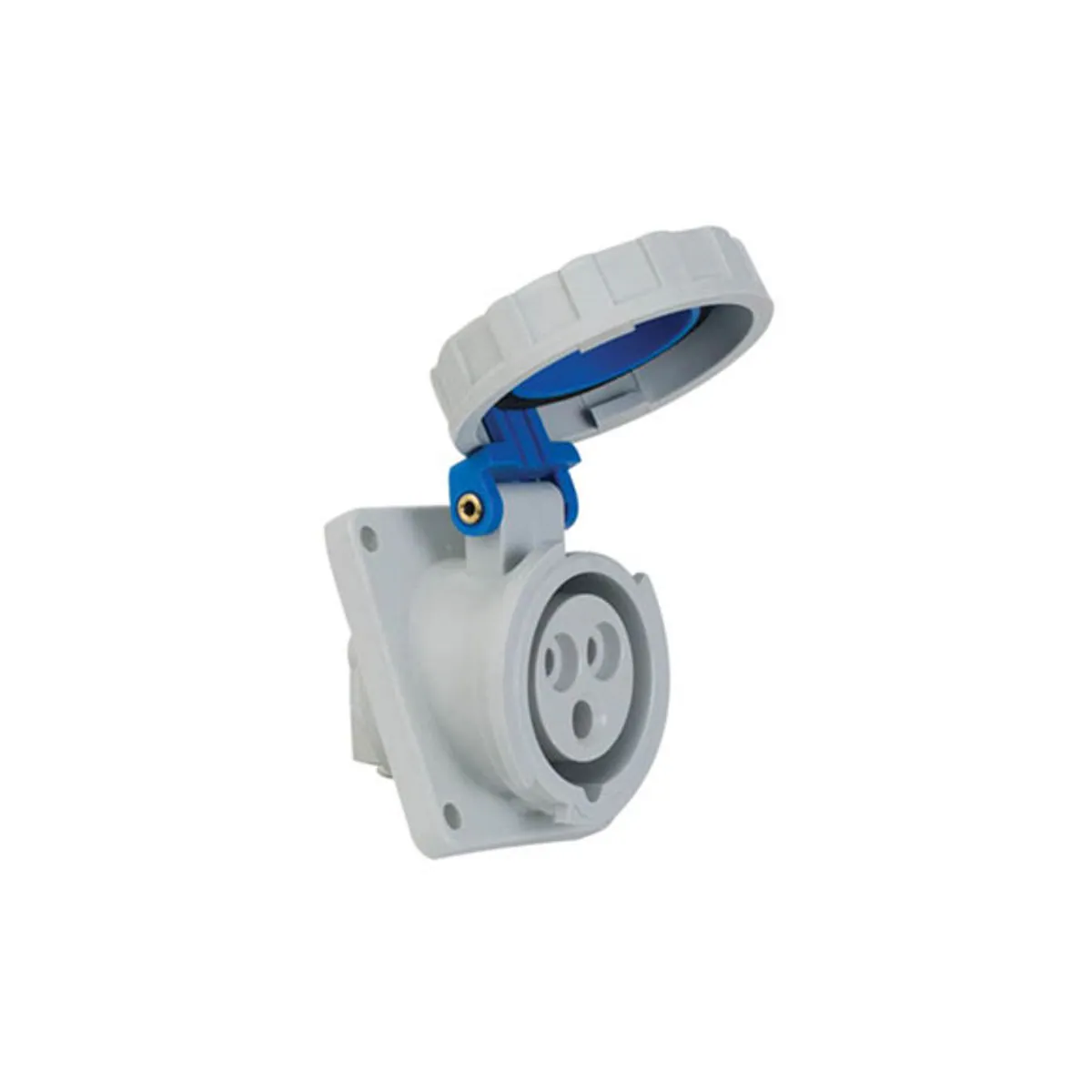 Bals T12826V 3x16A Makine Prizi Eğik IP67 Vidalı