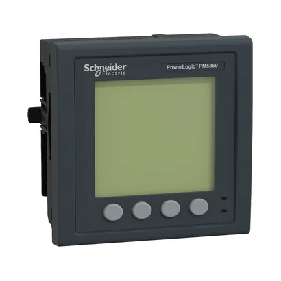 Schneider Electric METSEPM5350 PM5350, 0.5S, 15.harmonik, 4DI/2DO, Modbus seri bağlantı — üretici katalog görseli