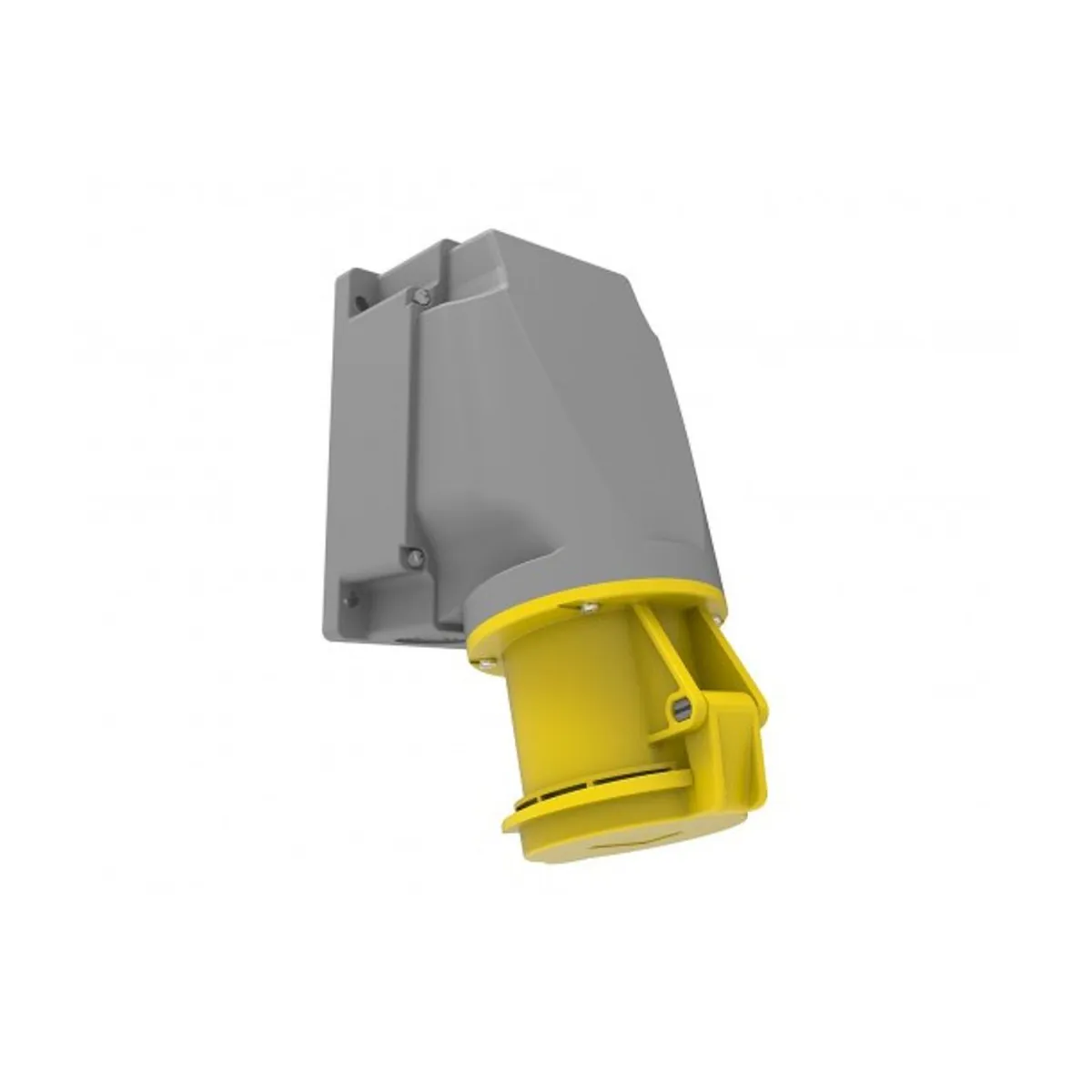 Bemis BC3-4303-2535 CEE 90° Angled Wall Socket 63 A 2P+E IP44