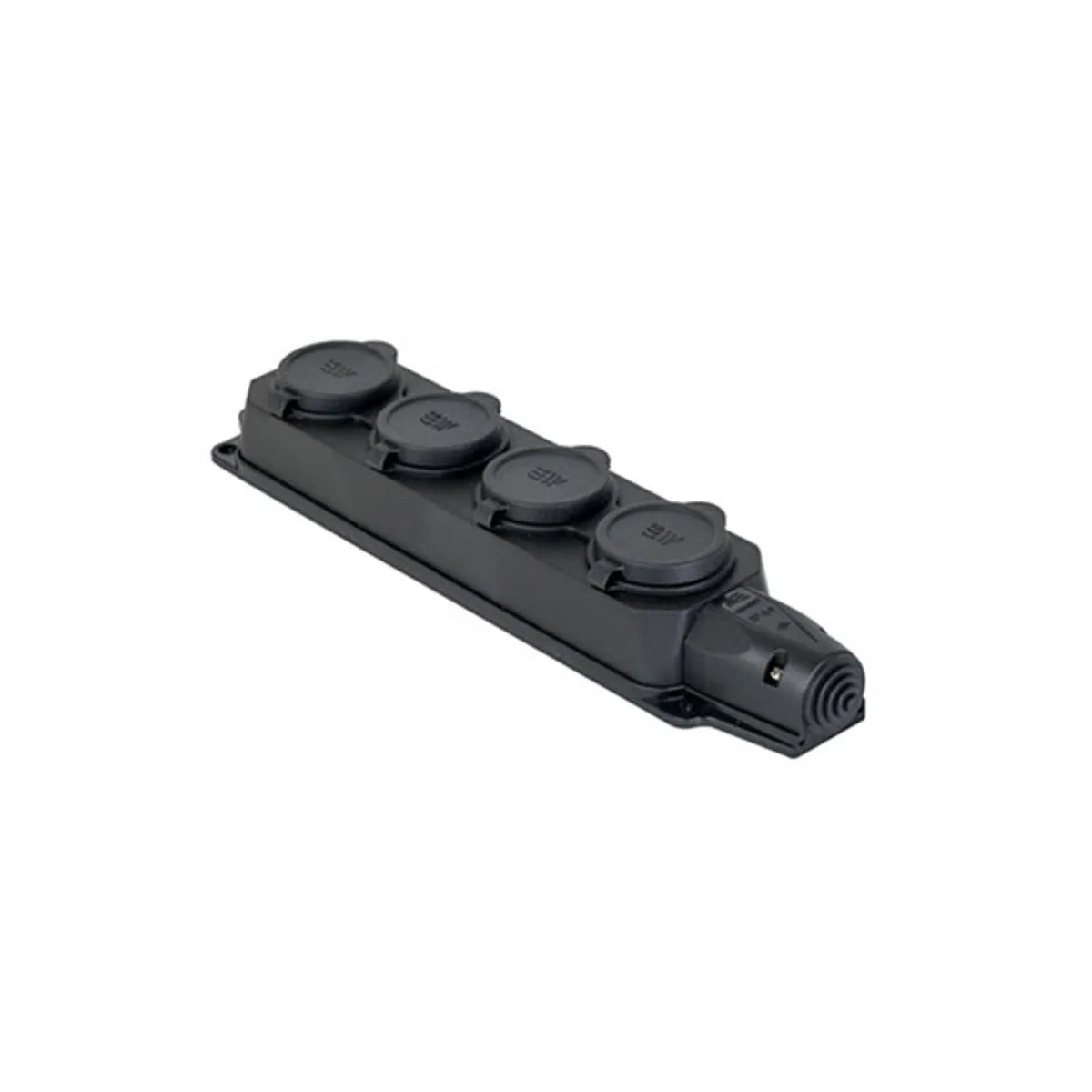 Mete Enerji 404007 1x16A 4-Outlet Power Strip