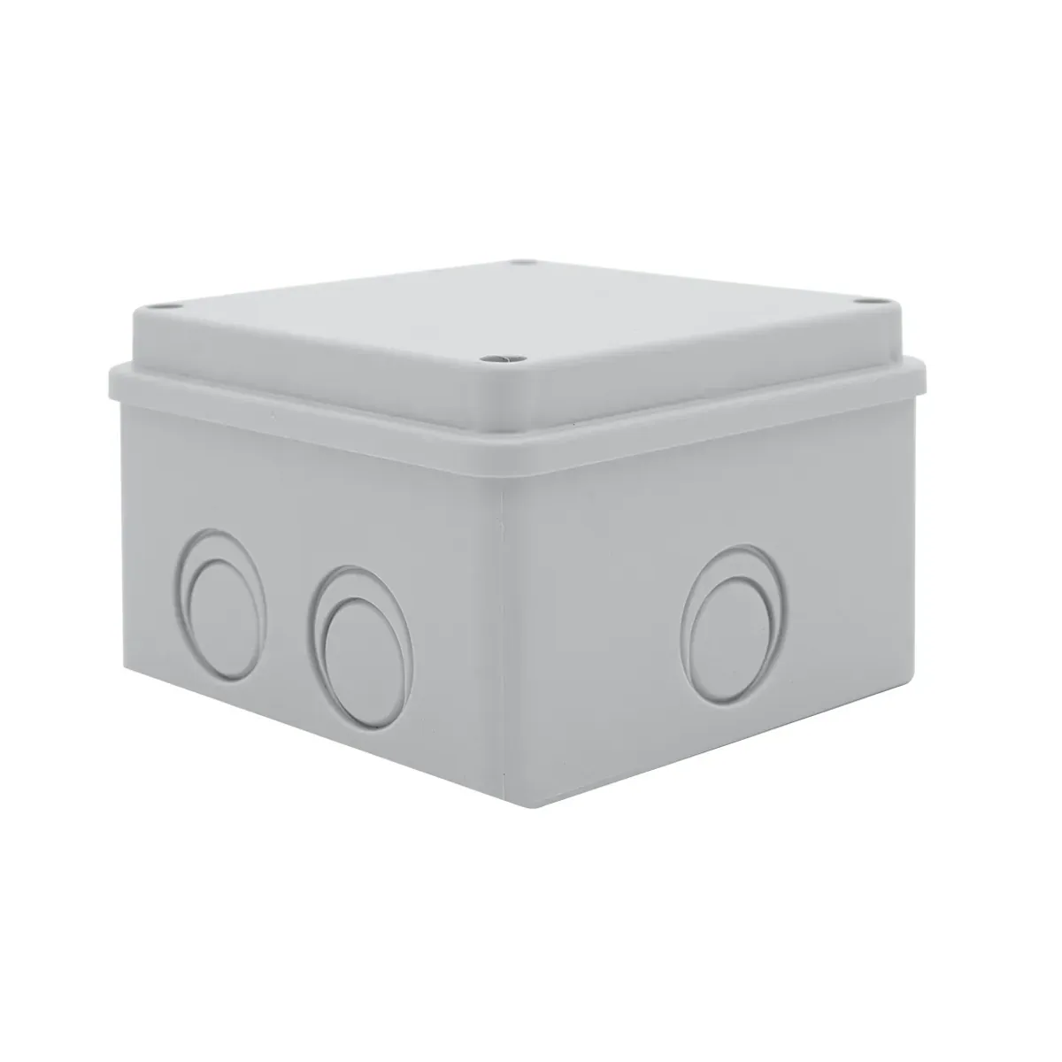 Çetinkaya 110x110x70 Surface-Mounted Knockout Opaque ABS Junction Box ÇP 1235