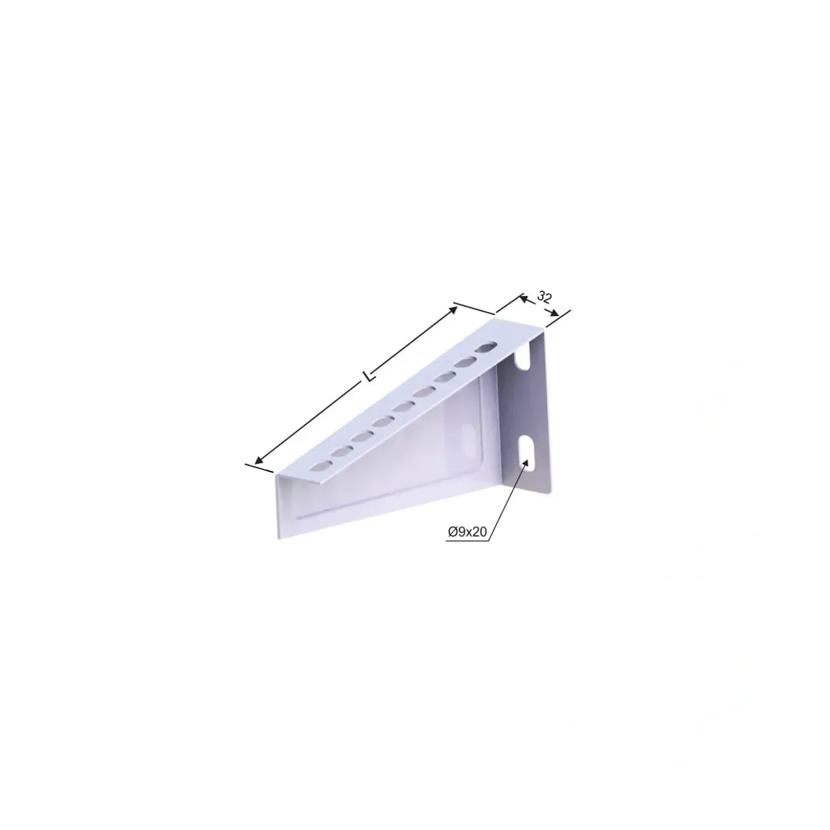 UKS Kaynaksız Duvar Konsolu 50x1,5mm Sıcak Daldırma