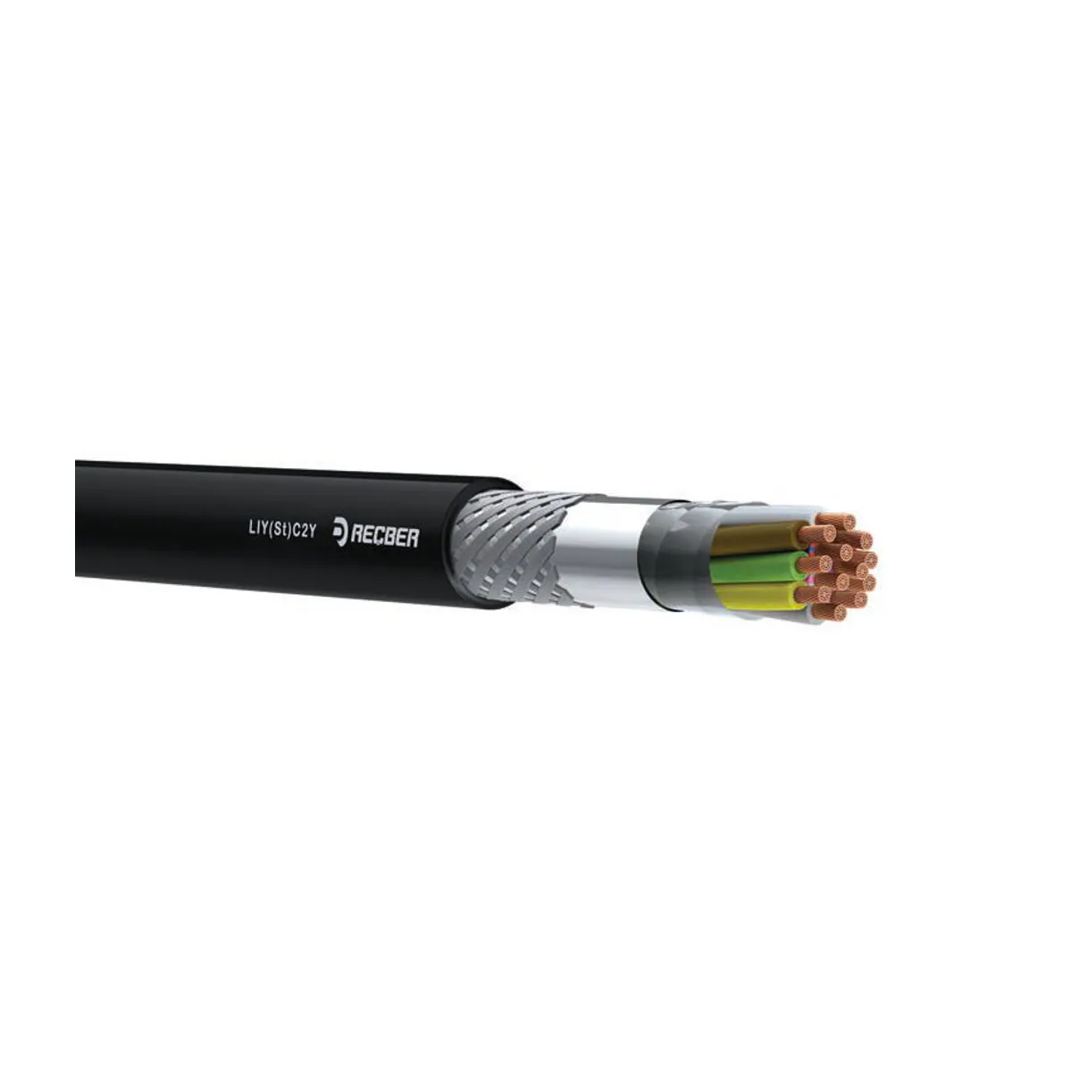 Reçber LIY(St)C2Y 6x0.5 mm2 Cable