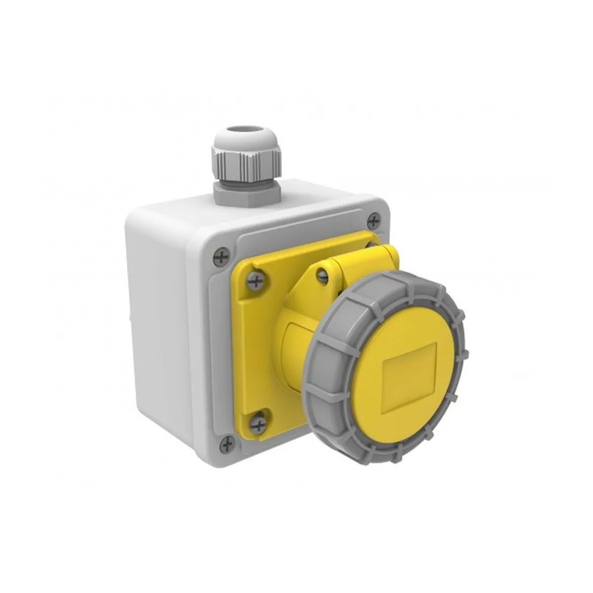 Bemis BC1-1303-7510 CEE Wall Socket 16 A 2P+E IP67