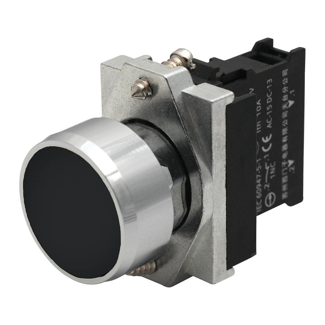 Siemens 3SB6160-0AB10-1CA0 Control Push Button Black 1NC