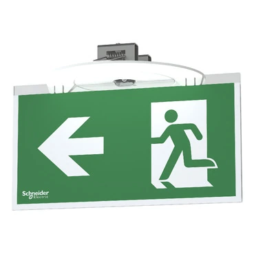 Schneider Electric OVA53180 Exiway Smartbeam Acil Aydınlatma sıva-altı Vetrosignal kiti ve 5'li piktogram seti (sağ, sol, yukarı, aşağı, nötr)