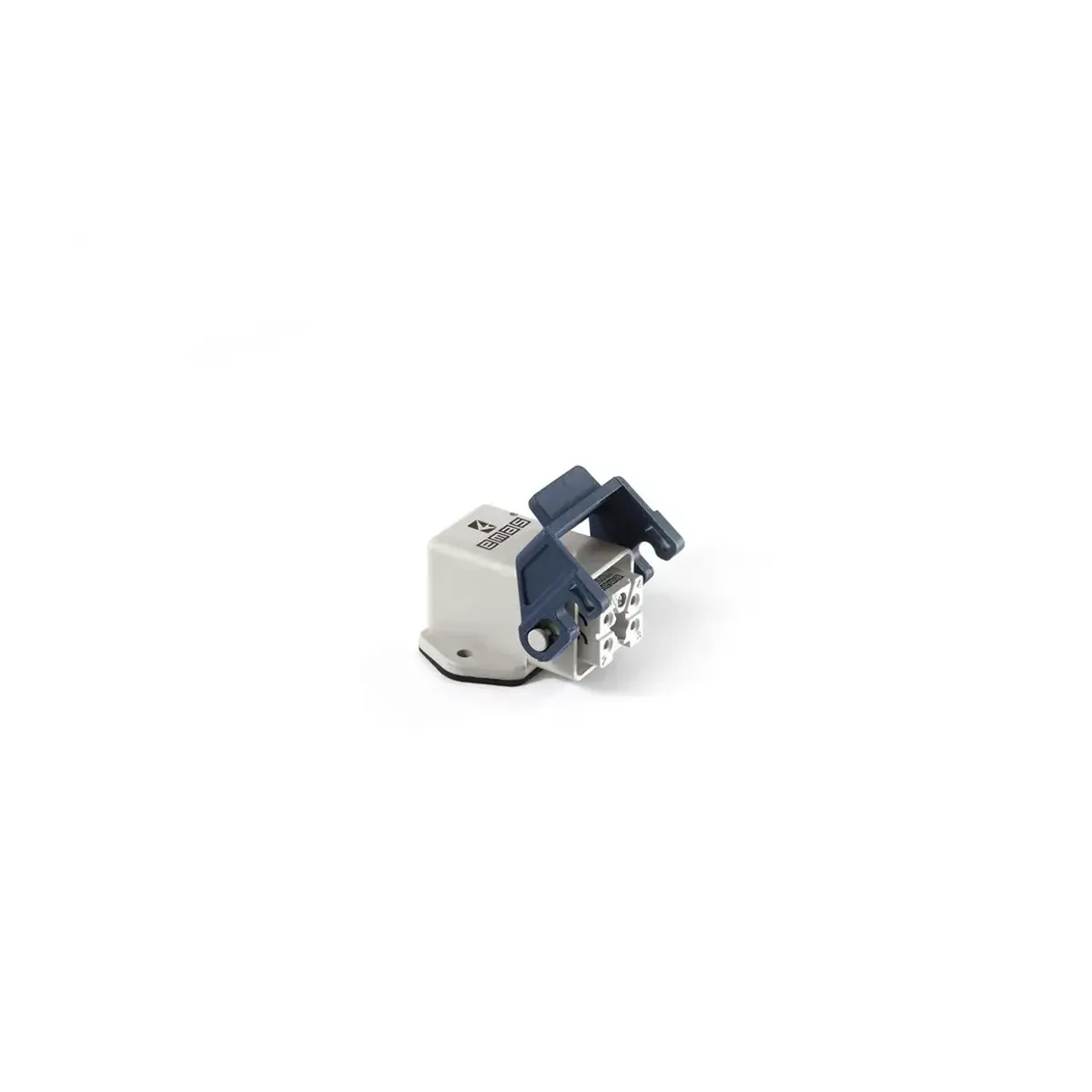 Emas Plastic 5 Contact Angled Type Socket 10A Bottom Entry 1 Latched Multi-Contact EBP05PE41