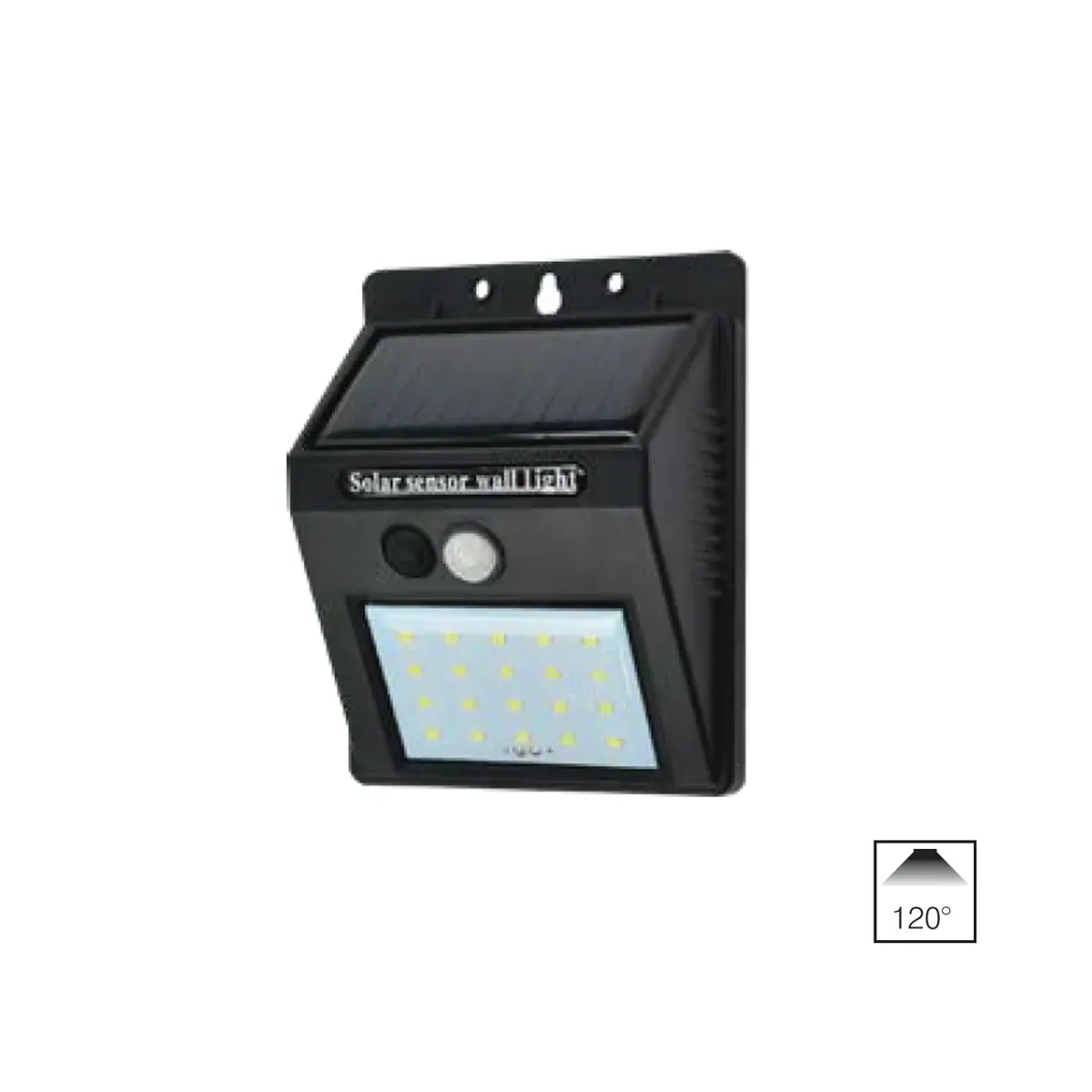 15W 6500 K Sensörlü 60lm Solar Aplik