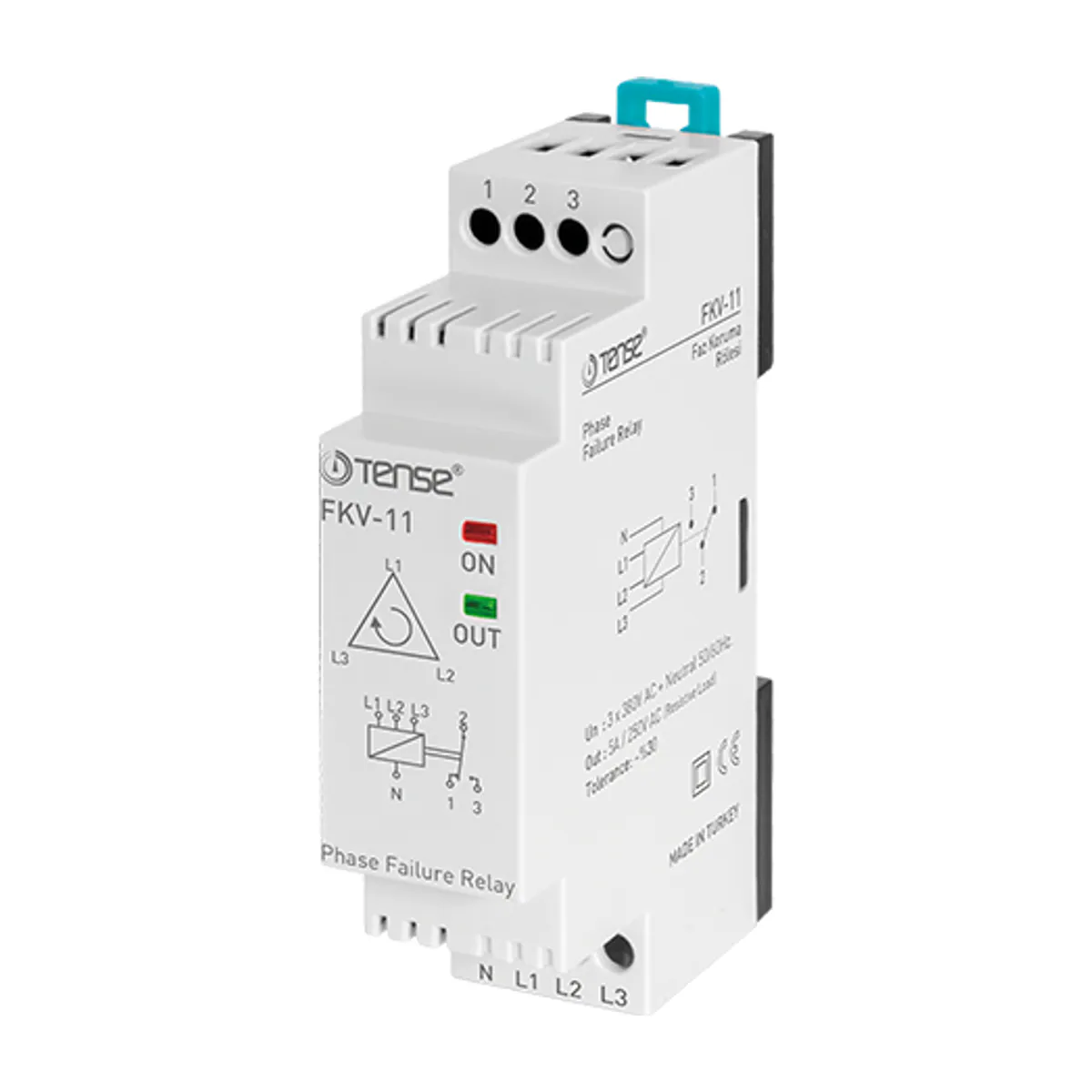 Tense FKV-11 Phase (Motor) Protection Relay, 30% fixed asymmetry