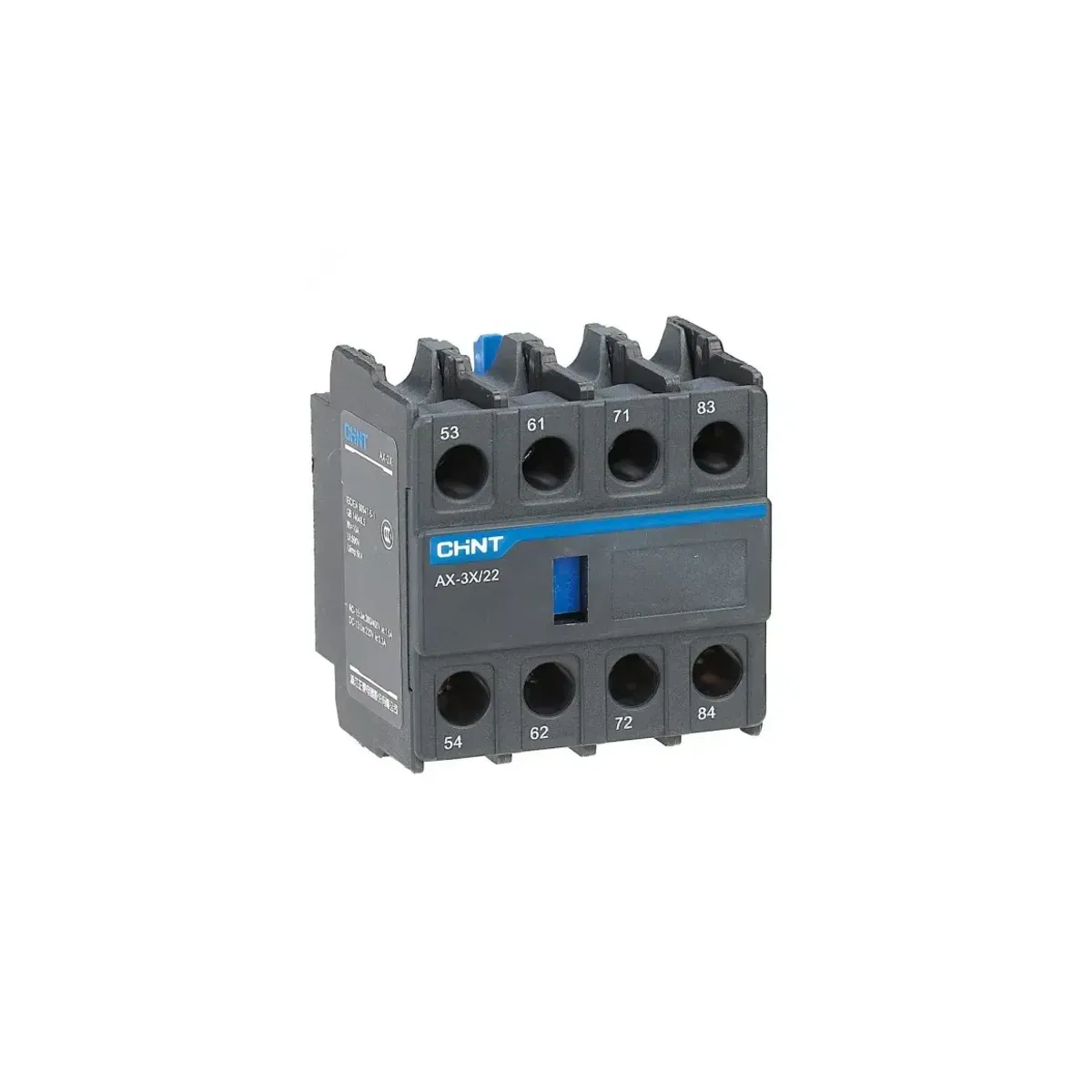 Chint NXC Series AX-3X/22 2NO+2NC Auxiliary Contact Block