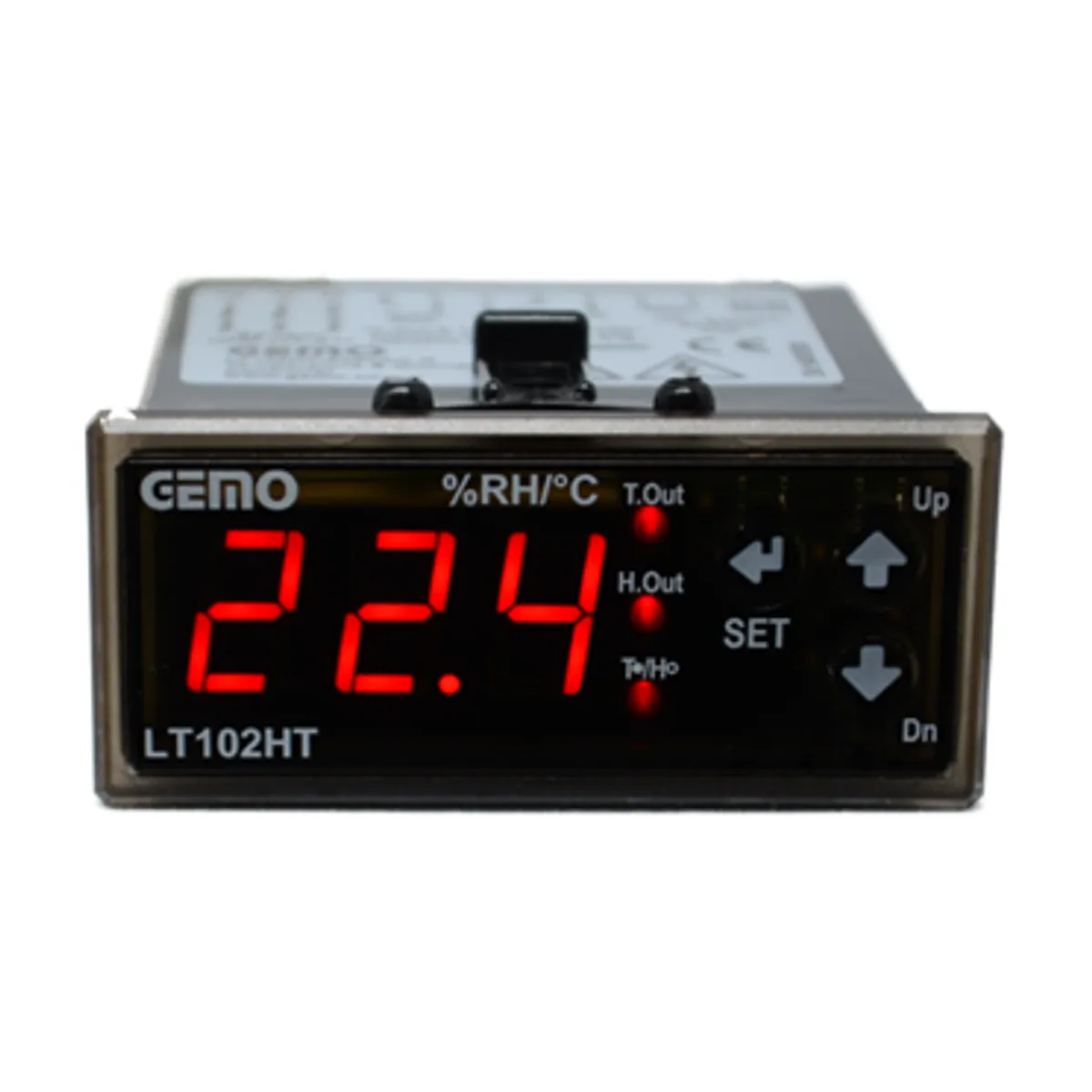 GEMO LT102HT ON/OFF sıcaklık ve nem kontrol cihazı aile görseli (temsili)