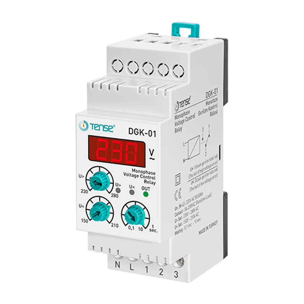 Tense DGK-01 Voltage Control Relay