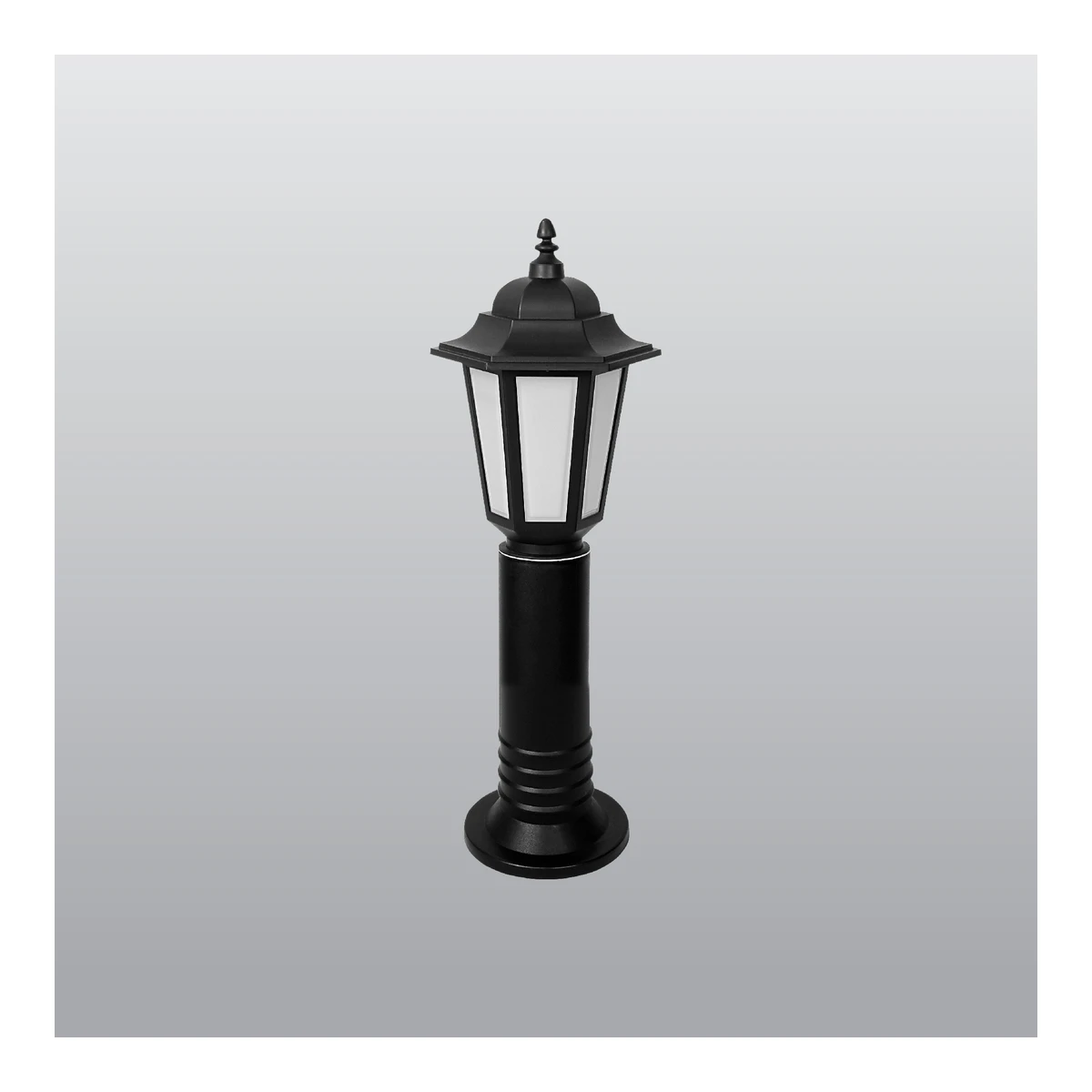ACK AG57-05121 Perge PC Bahçe Armatürü E27 Siyah — temsili üretici aile görseli