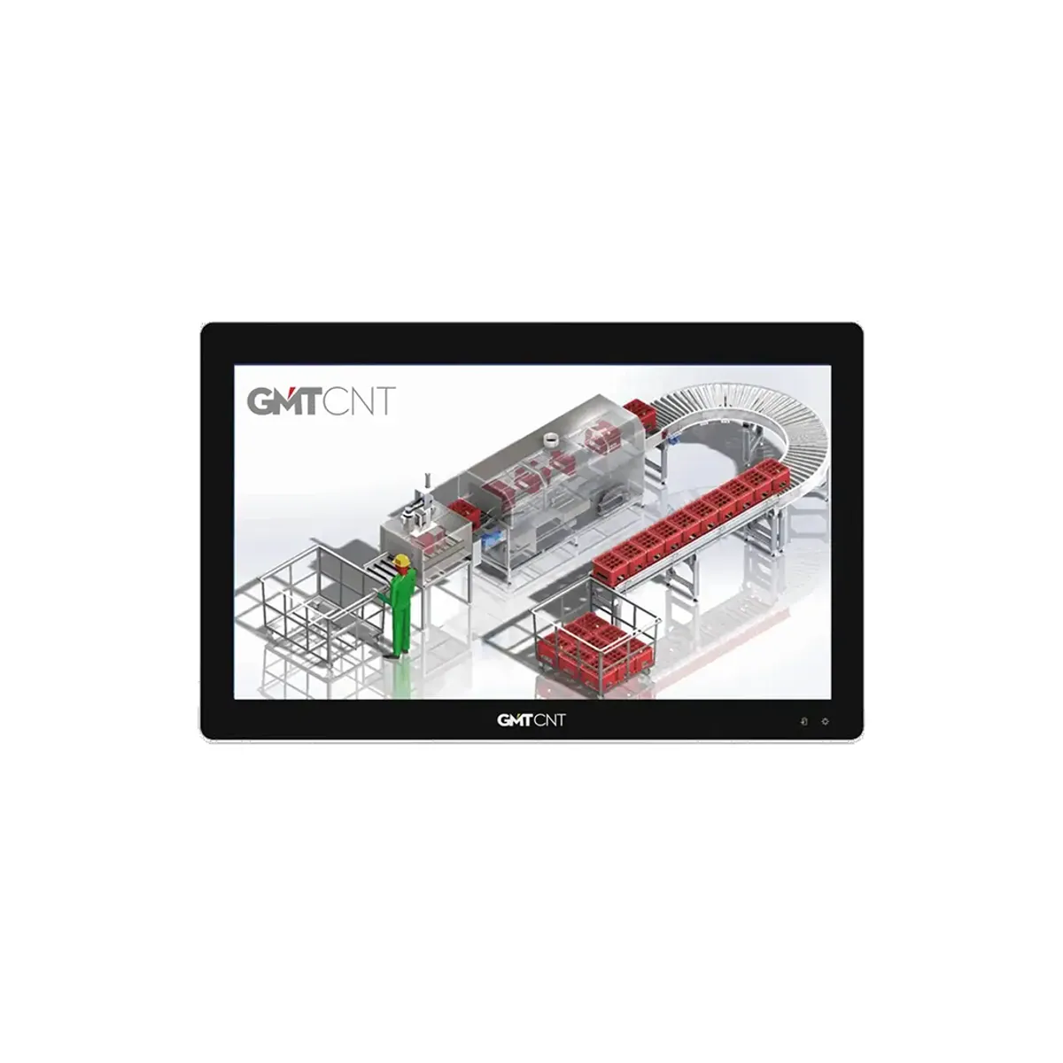 GMT GPC8-215-İ510-16-128 Industrial Panel PC, 21.5 inch, Windows 11 Pro Licensed