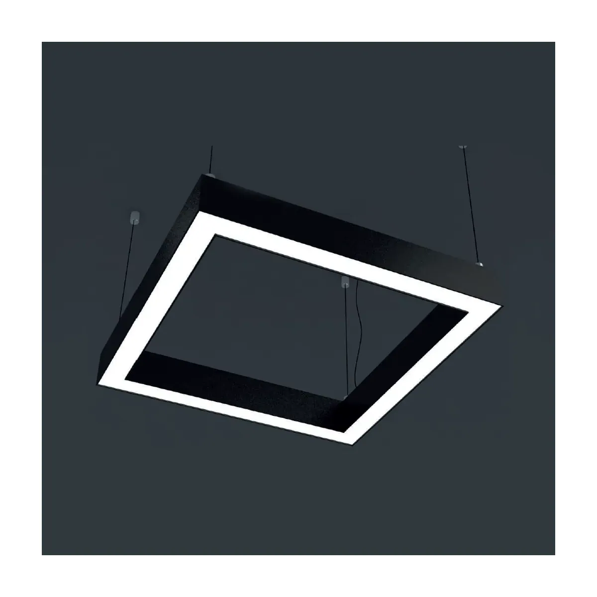70W 60x60 Square 3000 K 8400lm 80x50mm Decorative Linear LED Luminaire
