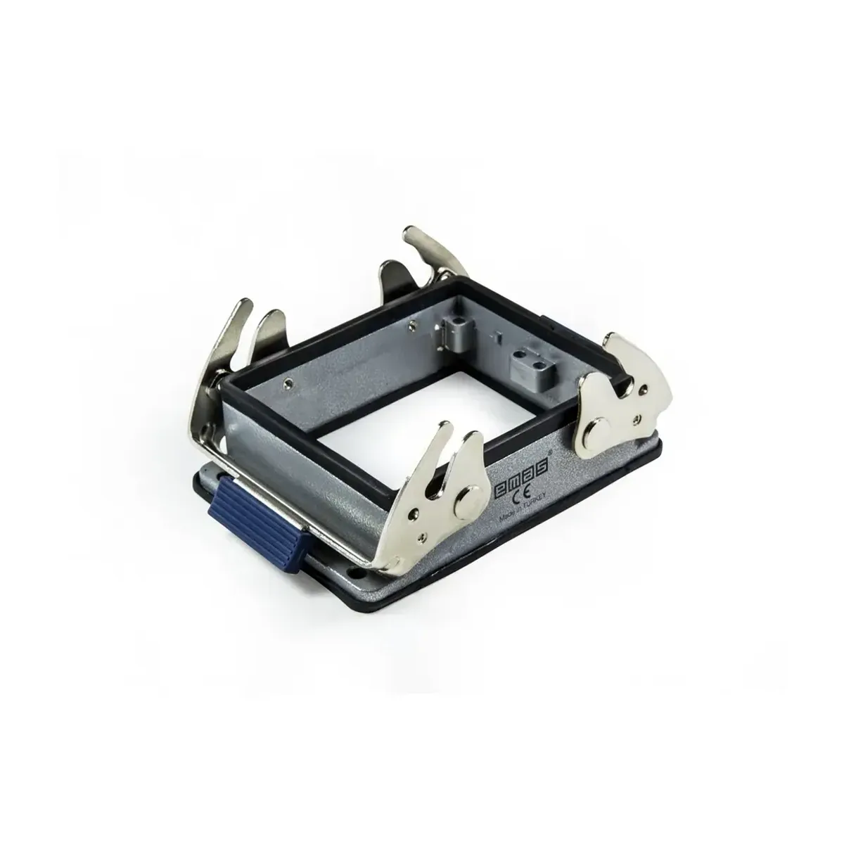 Emas Metal 32 Contact Machine Type Empty Housing Bottom Entry 2 Metal Latched Multi-Contact EBM32GM48