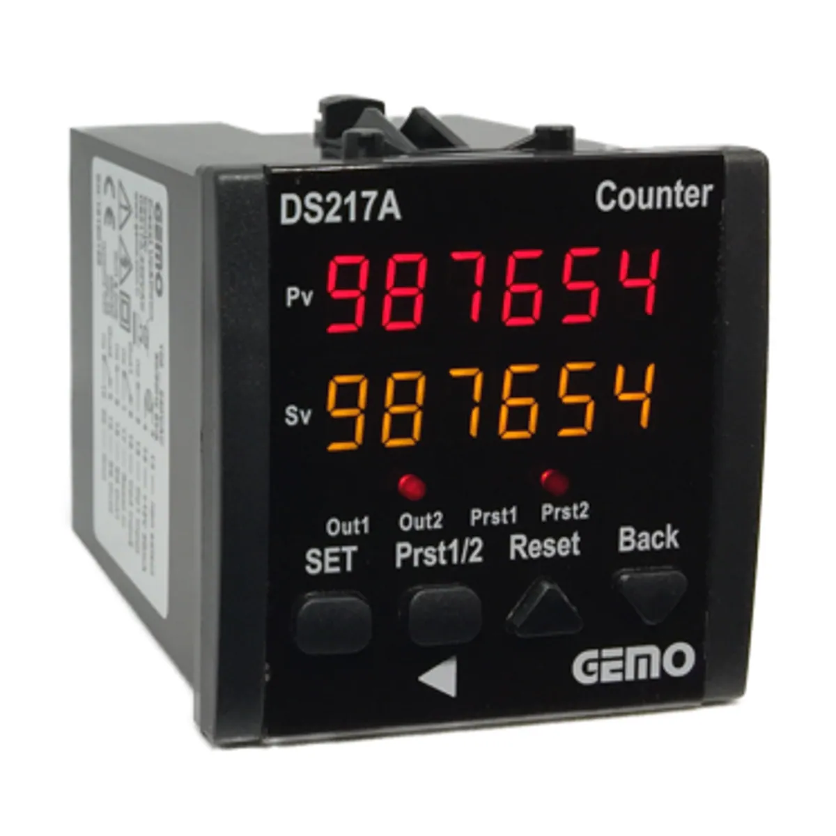 GEMO DS217A-24V 6-Digit Counter