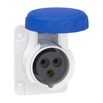 Schneider Electric PKF16G723 3x16A, monofaze, 2P+T, IP67, VİDALI, Düz Makine Prizi — üretici katalog görseli