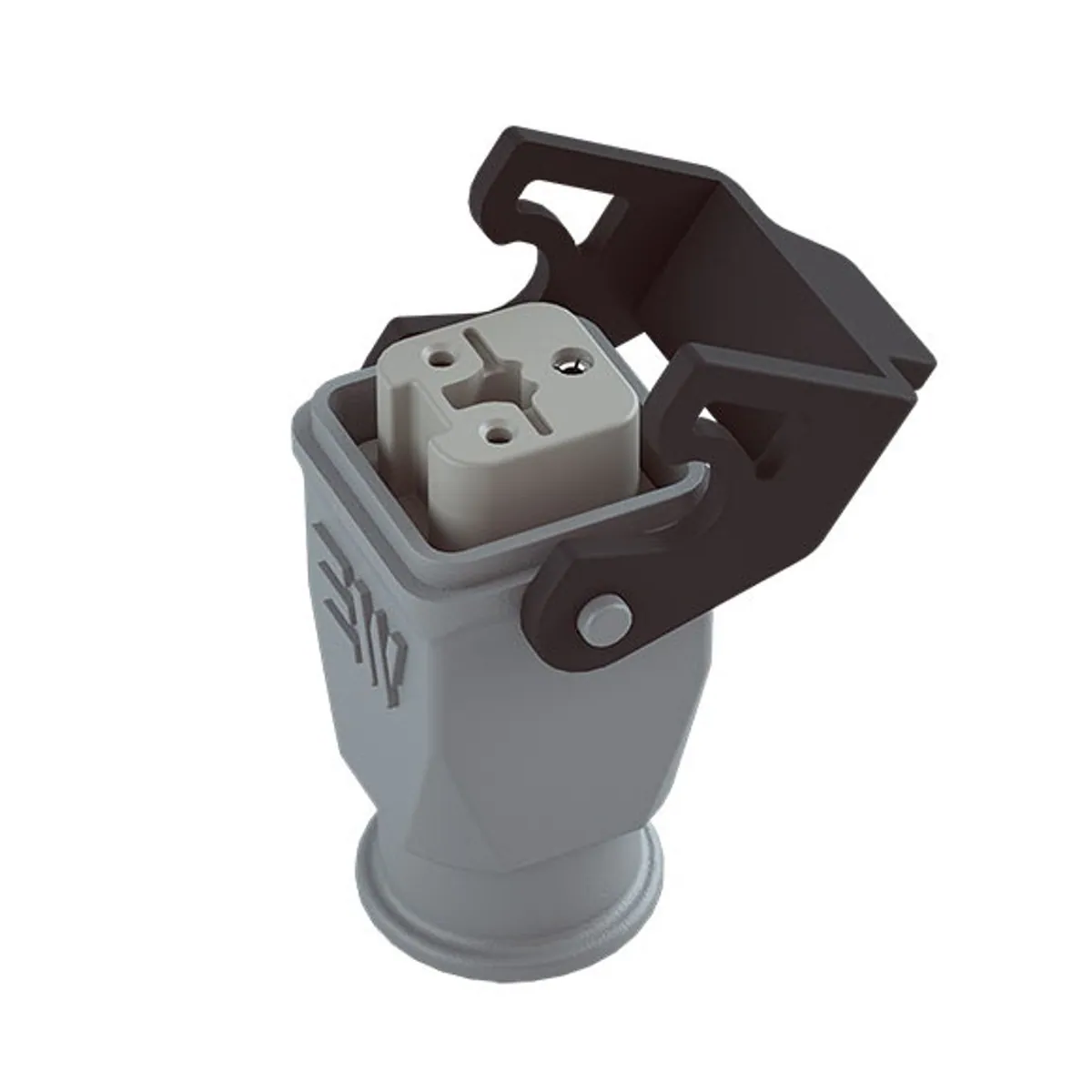 Mete Enerji 403269 3x10A Multi Thermoplastic Extension Socket Rear Entry