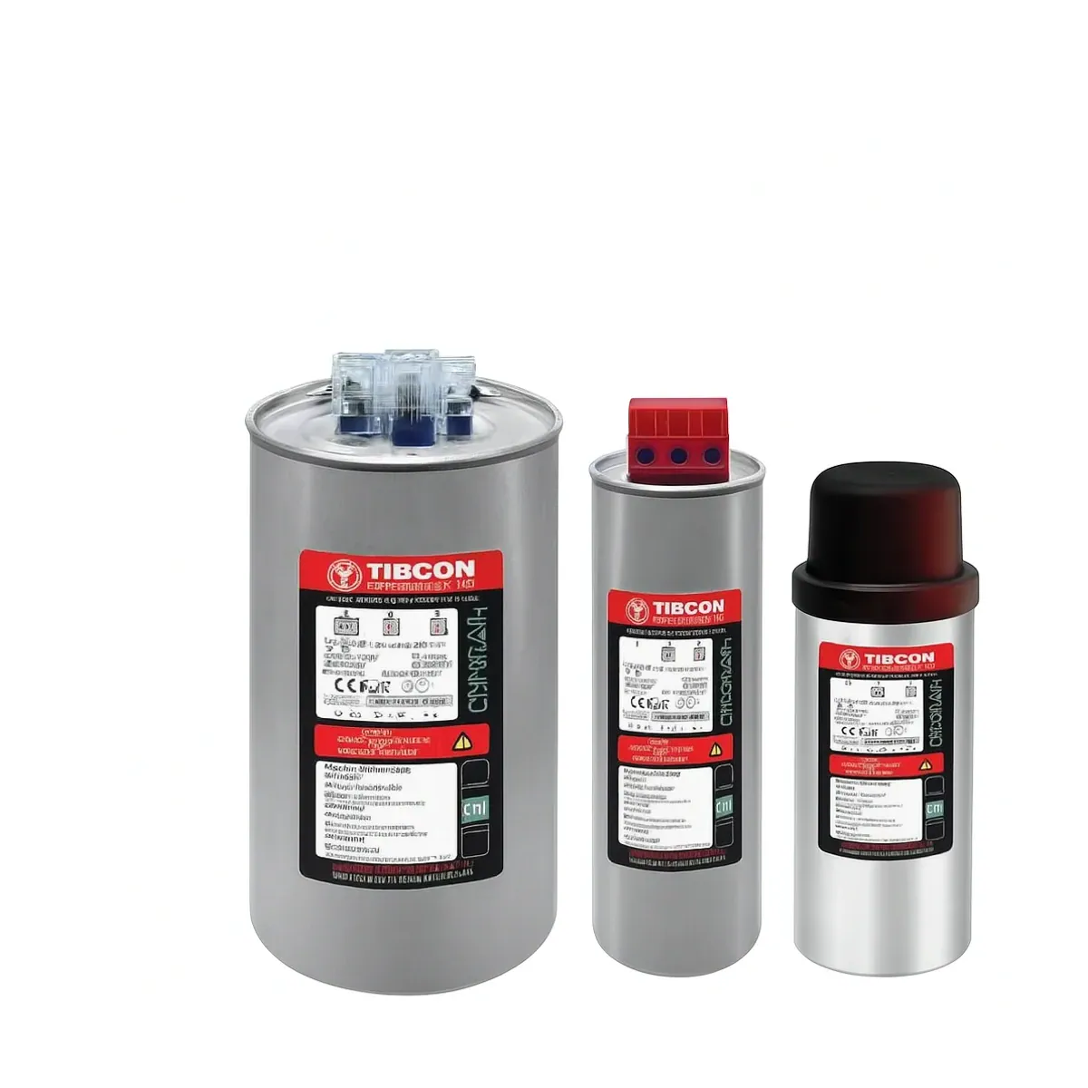 Tibcon 30 kVAr 400V 415V 440V Three-Phase Cylindrical Capacitor - TBC1111