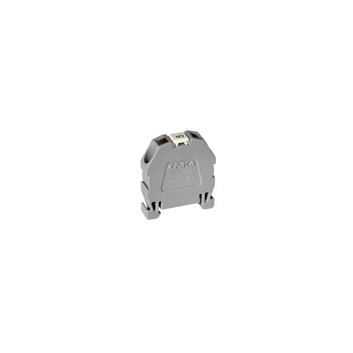 Onka MPK 2,5mm2 Mini Yay Bağlantılı Klemens Siyah