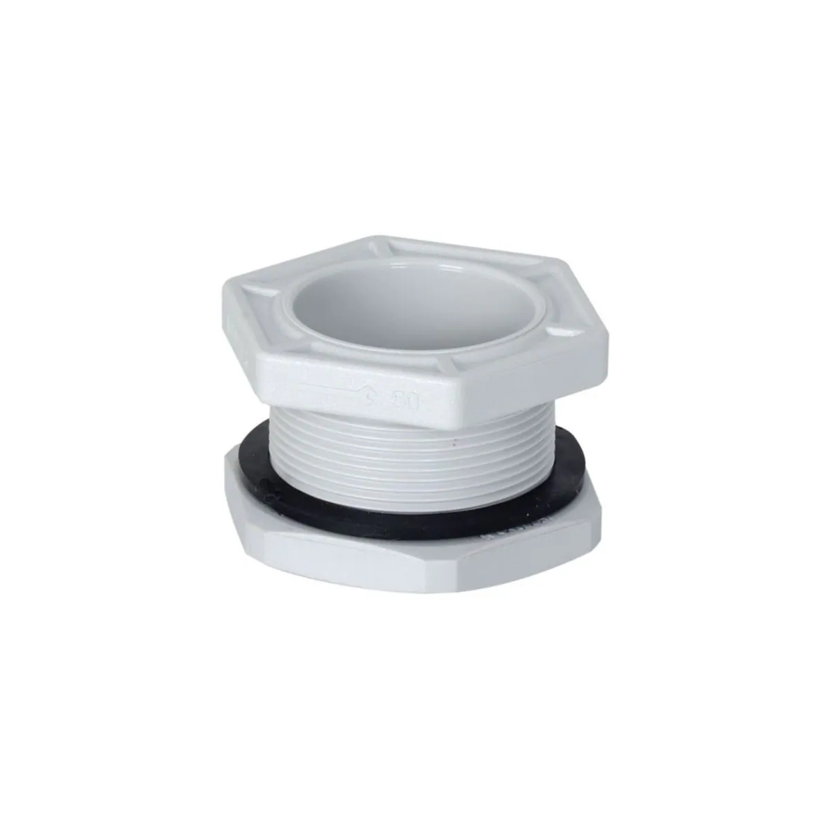 TP Elektrik 3340-340-0600 M40 Bağlantı Adaptörü, Gri