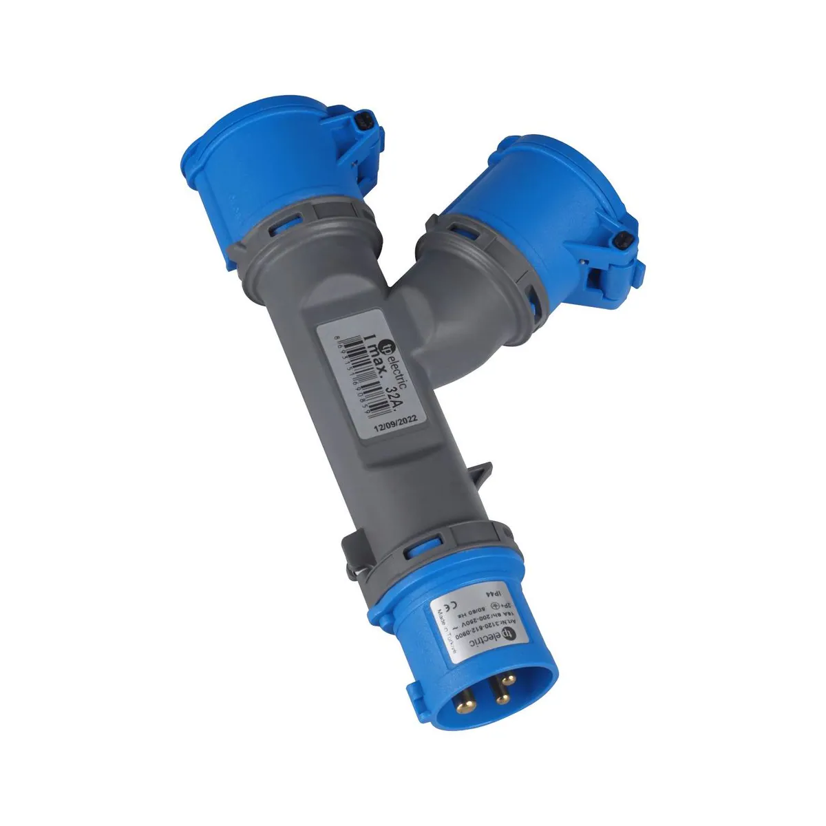TP Elektrik 3124-512-0900 CEE Çoklu 2Y Priz 2x(3X32A)Priz 3x32A Fiş IP44