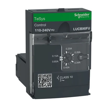 Schneider Electric LUCBX6FU TeSys U Advanced Level Control 0.15-0.6A 110-220VAC/DC