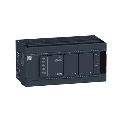 Schneider Electric TM241C40T M241 PLC, 24DI, 16 DO Transistör — üretici katalog görseli