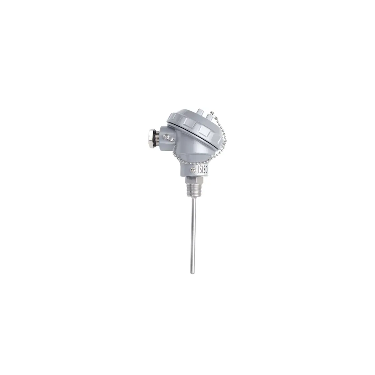 Isıso ITRPT2-231-8-250 Kafa Tip Termokupl, 2 x PT100, Çap 8 mm, Dalma 250 mm (temsili görsel)