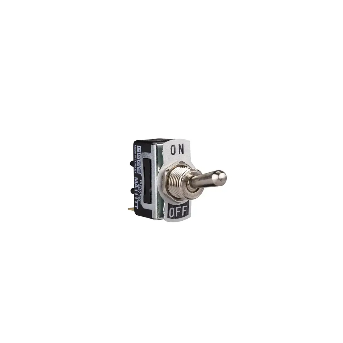 Emas 1NO Terminal Type Black Label (On-Off) Printed MA Series Latching Switch