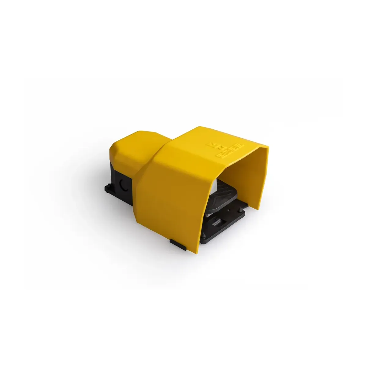 Emas PPK Serisi Plastik Korumasız 1NO+1NC Tekli Sarı Pedal PPKS11BX10