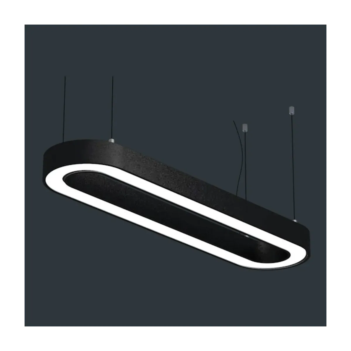 75W Elips Tip 6500 K 30x120cm 9000lm 80x75mm Dekoratif Lineer LED Armatür