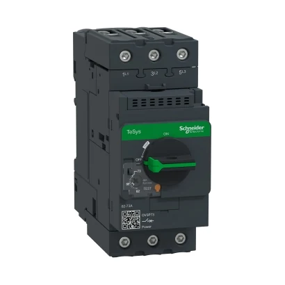 Schneider Electric GV3P73 TeSys GV3 Motor Circuit Breaker Thermal-Magnetic 62-73A