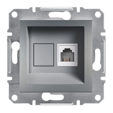 Schneider Electric EPH4100162 Asfora 1*RJ11- Steel
