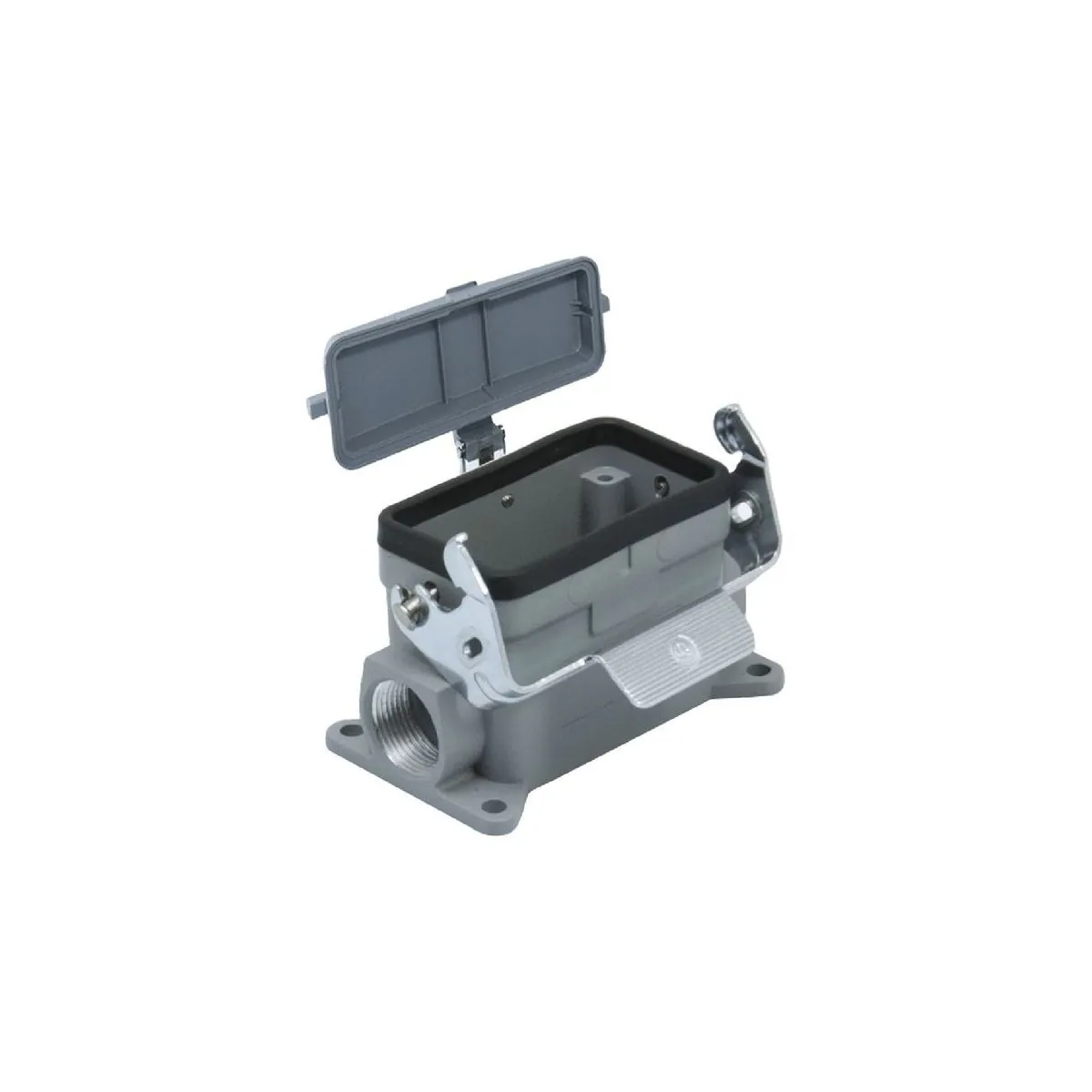 TP Elektrik 24-1016-64-06P16 10x16A Çok Kontaklı Duvar Gövde - Tek Mandallı (Kapaklı) (Çift Girişli), IP 65