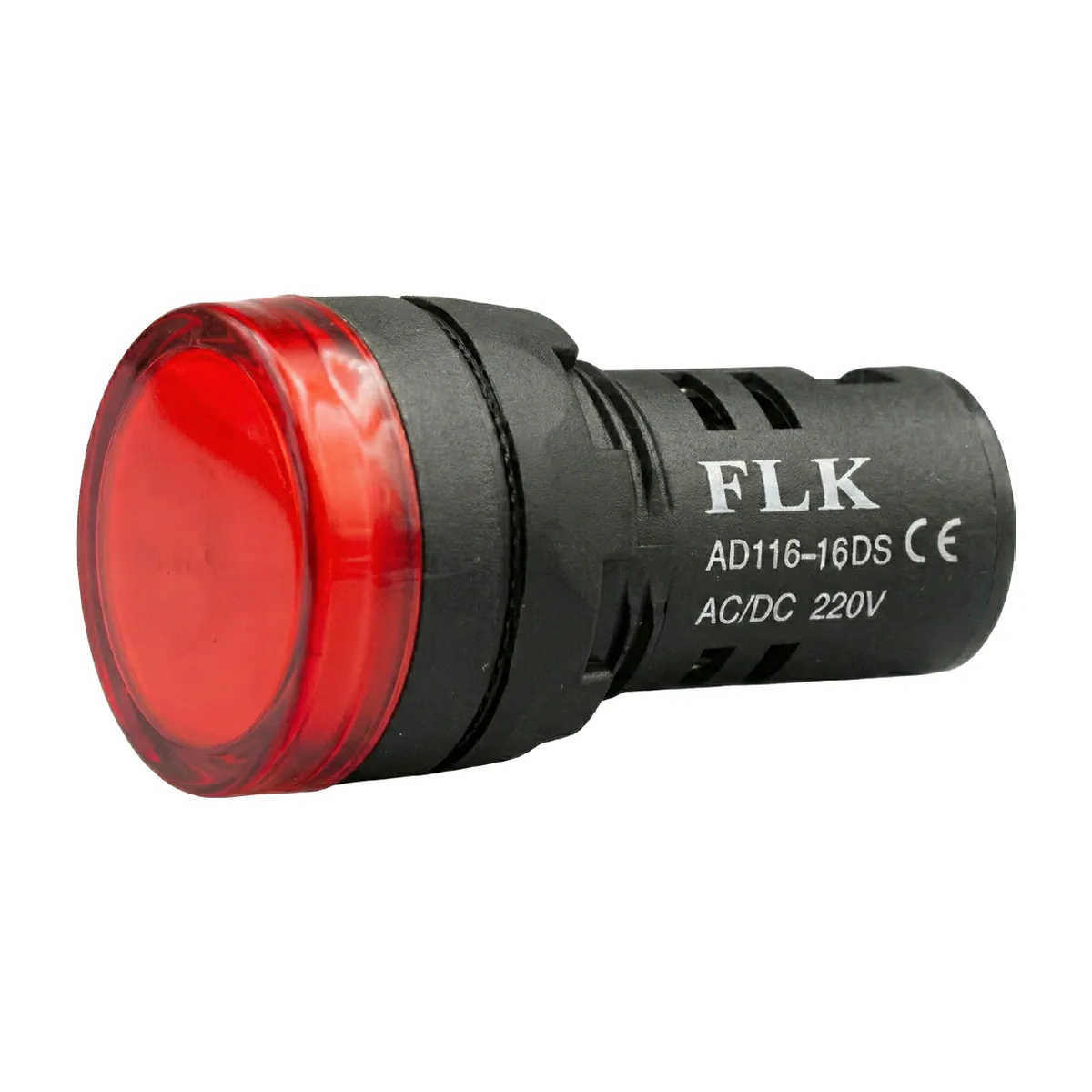 Gwest AD116 - 24V - Y Ø 22mm LED Pilot Light — Green
