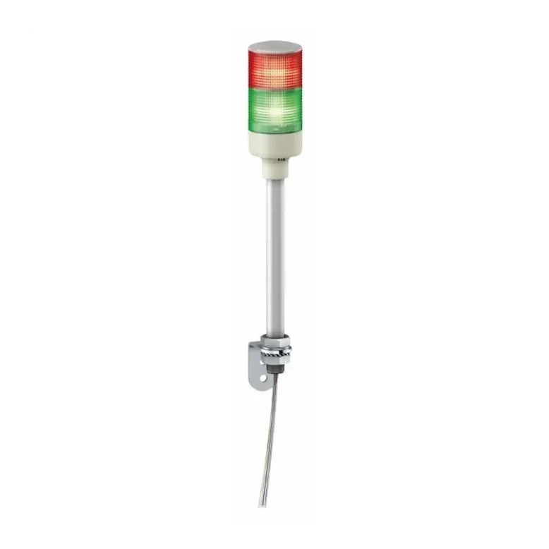 Schneider Electric XVGB2S Signal Tower, RG, L Bracket Mounted, with Audible Alarm