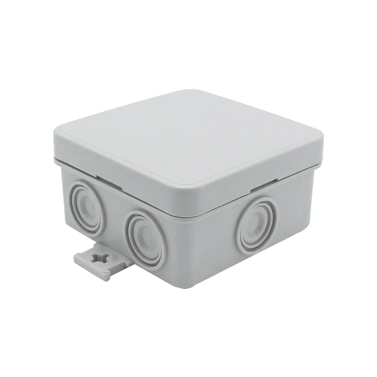 Çetinkaya 75x75x40k Knockout Minibox Opaque ABS Junction Box ÇP 1021