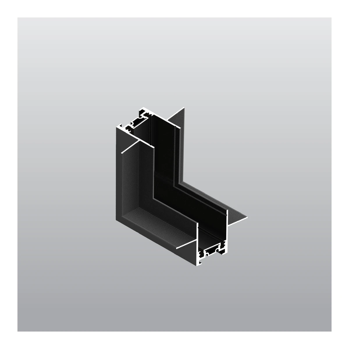 ACK AD45-95000 48V Magnetic Tracks and Accessories Black
