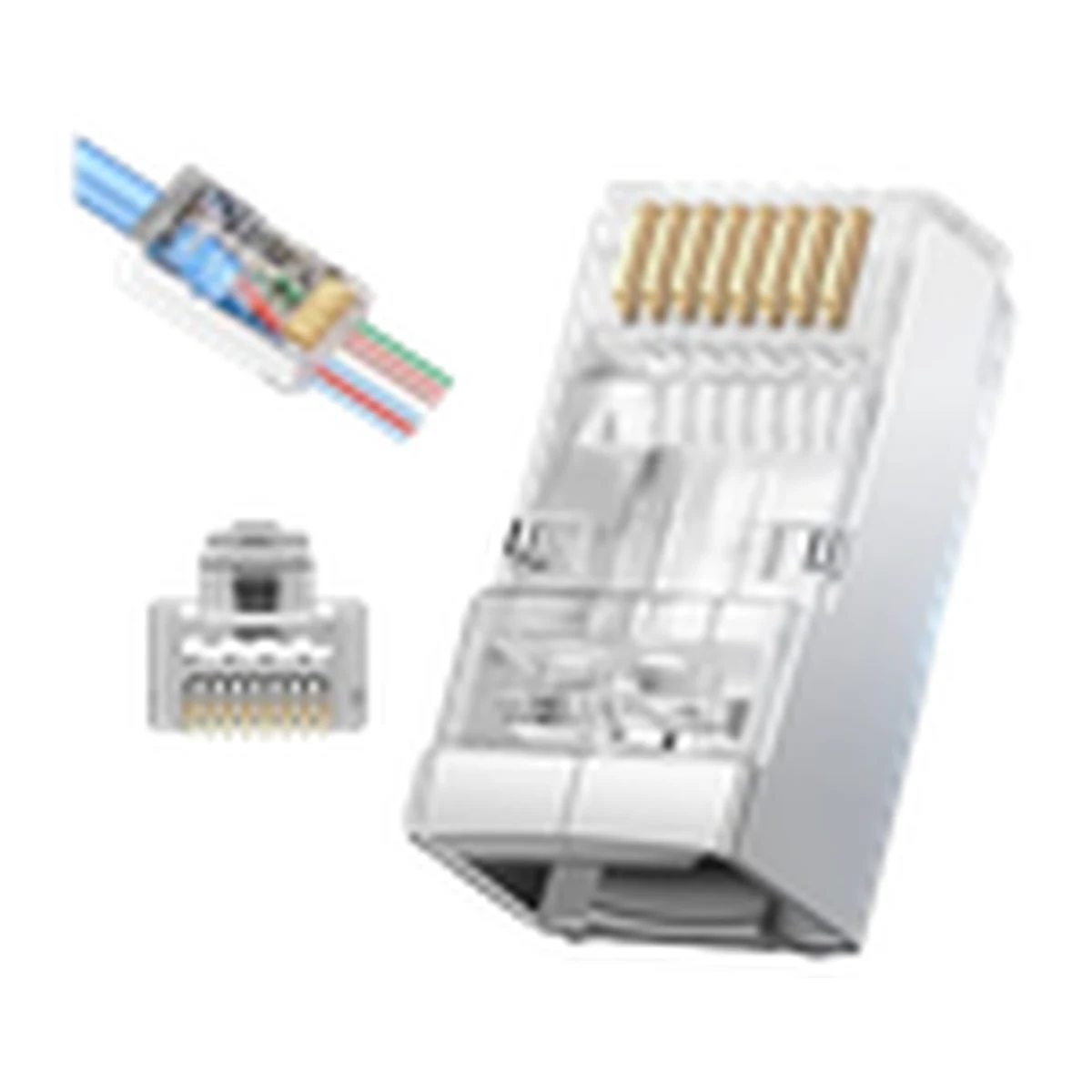 MAS-CAT7EZJM CAT7 Yeni Nesil EZ Plug — temsili katalog görseli