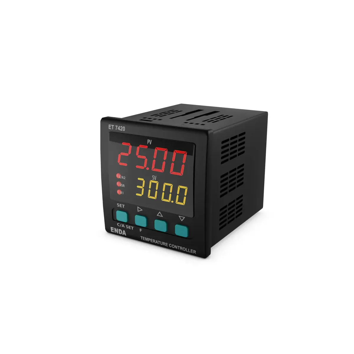 Enda ET7420-LV-RS Digital PID Thermostat 10-30V DC/8-24V AC, RS485 ModBus RS