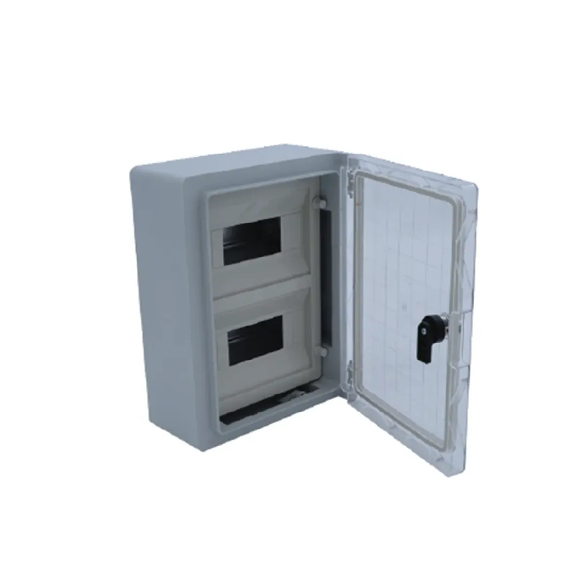 Çetinkaya 25x33x13 Şeffaf Kapaklı ABS Pano 2x9 ÇP 5112