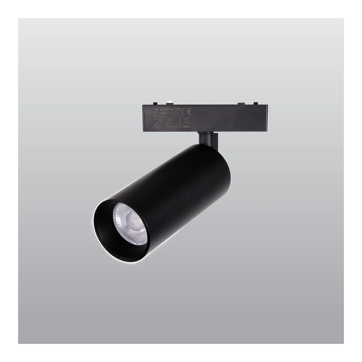 ACK AD45-06391 48V Magnetik Ray Armatürü 20W CCT Siyah — temsili üretici aile görseli